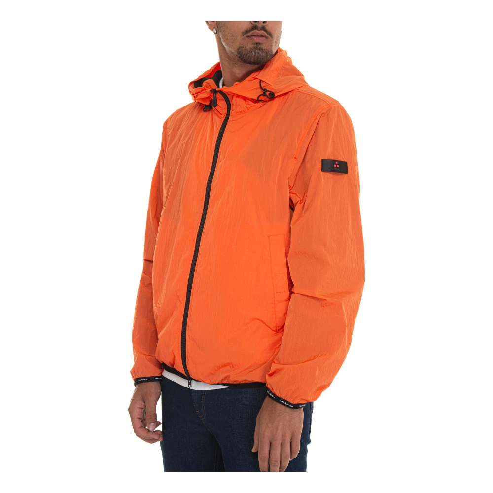 Peuterey Windjack met winddichte manchet Orange Heren