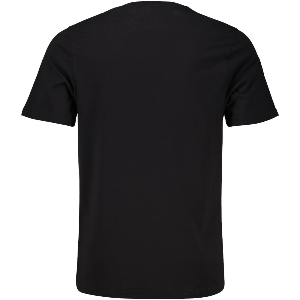 Lyle & Scott Tonal Eagle T-Shirt van Katoen Black Heren