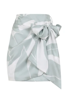 Strano Silk Mini Skirt