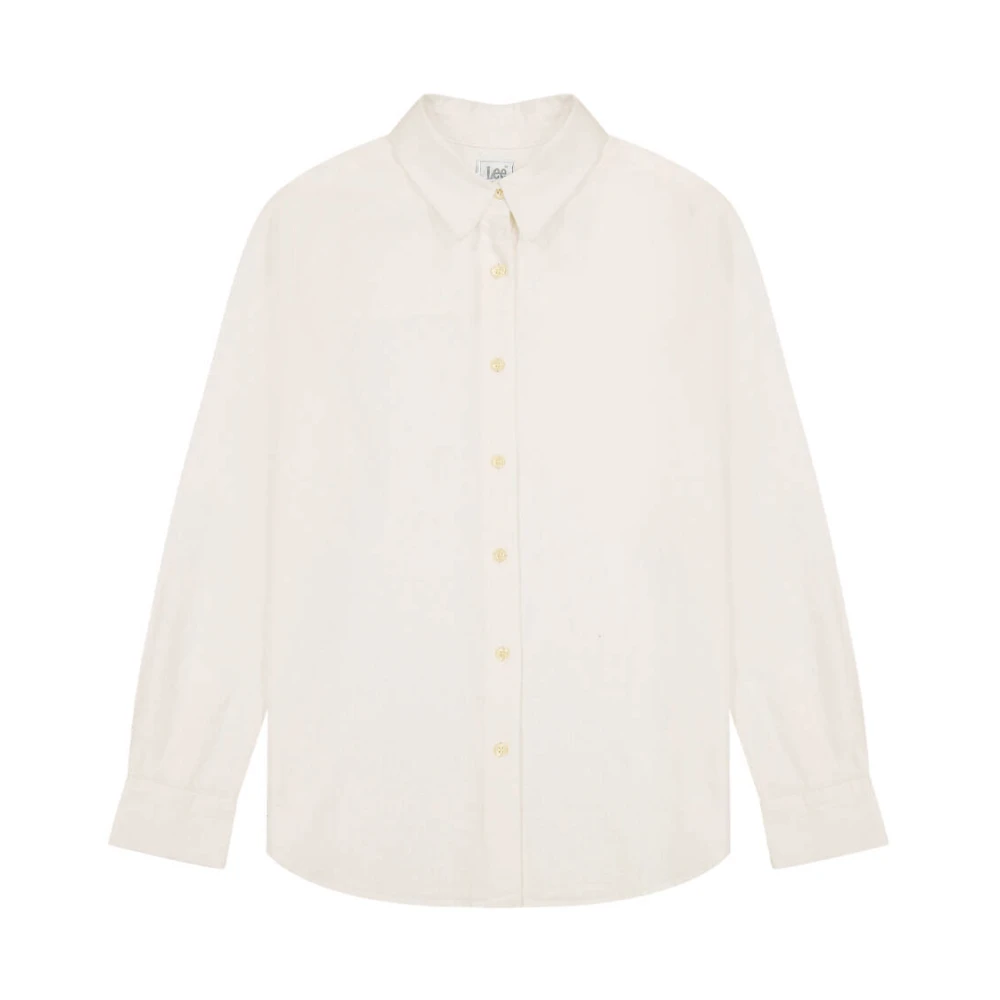 Lee Stijlvolle lange mouw blouse Beige Dames