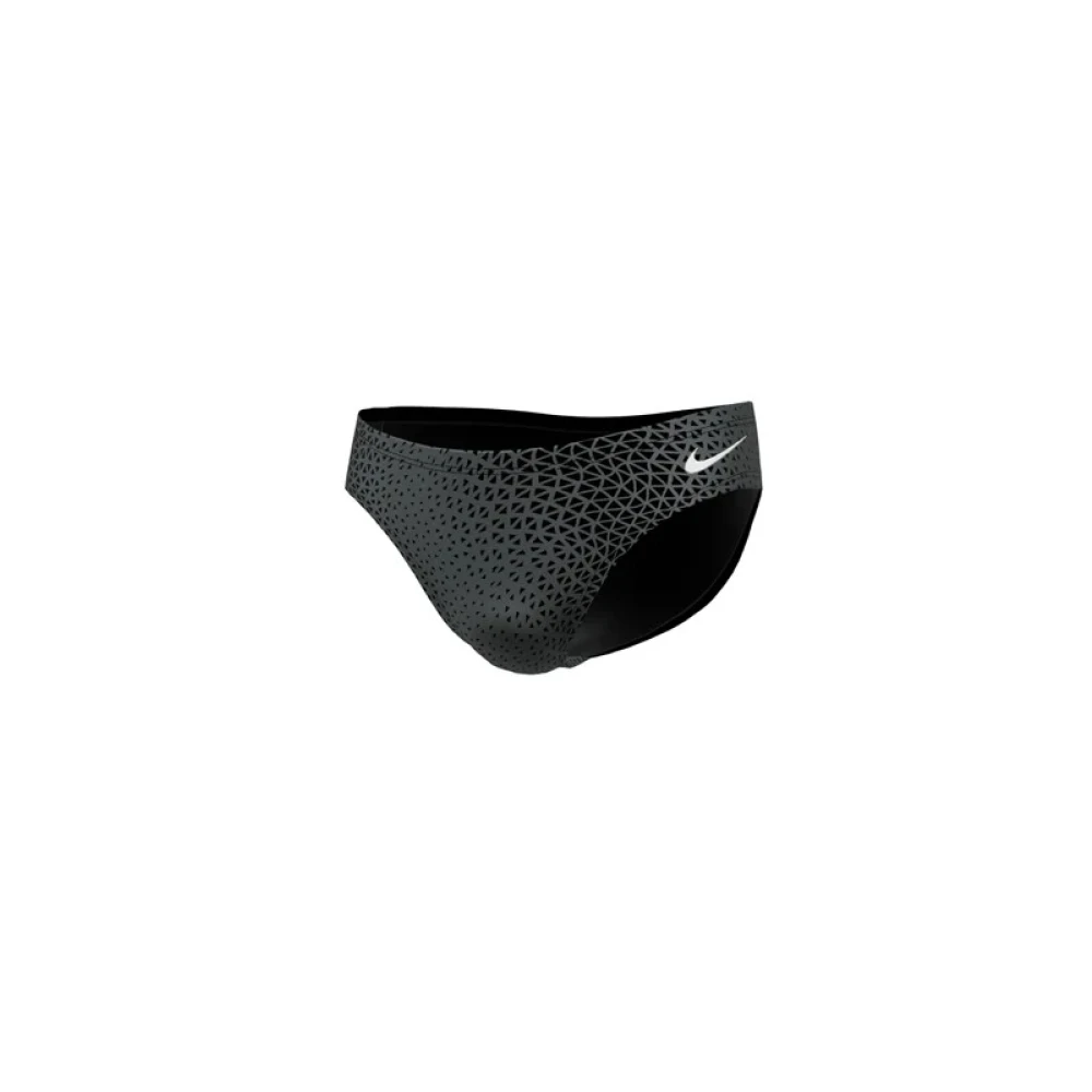 Nike Hydrastrong Delta Brief Swimsuit Black Heren