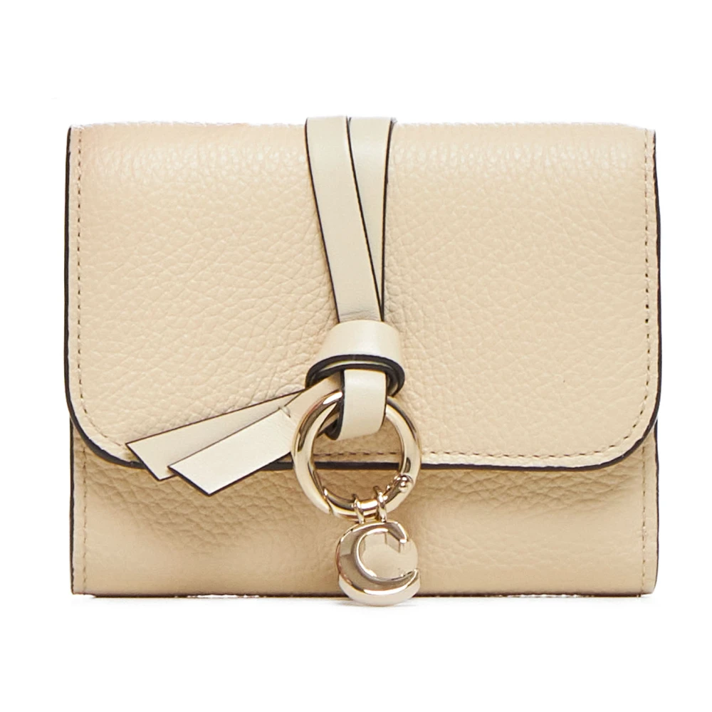 Chloé Stijlvolle Portemonnees voor Vrouwen Beige Dames
