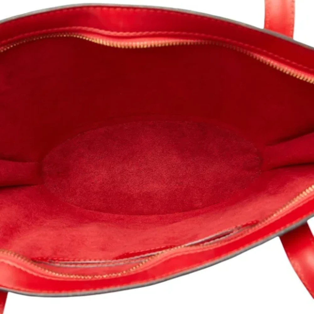 Louis Vuitton Vintage Pre-owned Leather shoulder-bags Red Dames
