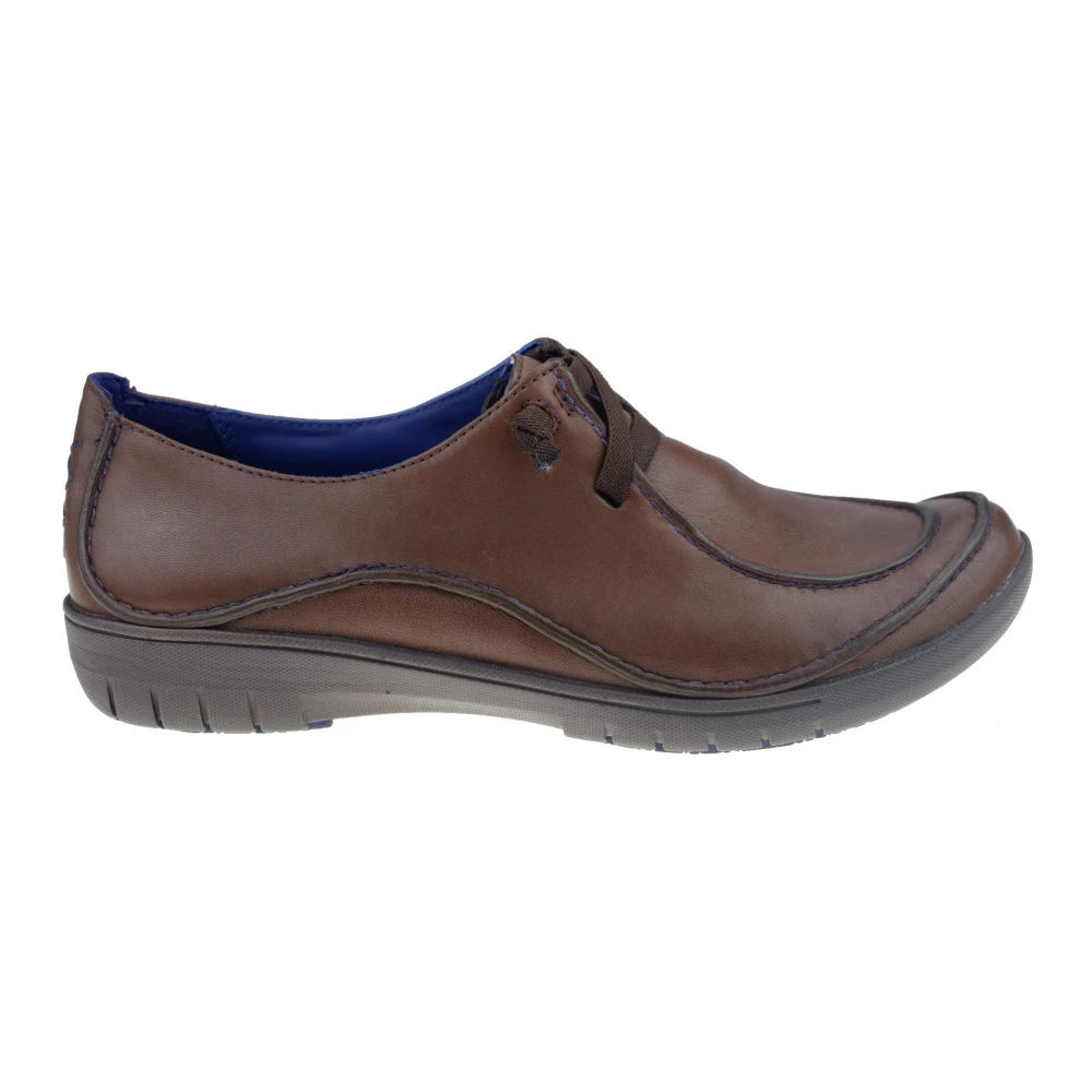 Clarks Läder Slip-On Loafers för Kvinnor Brown, Dam