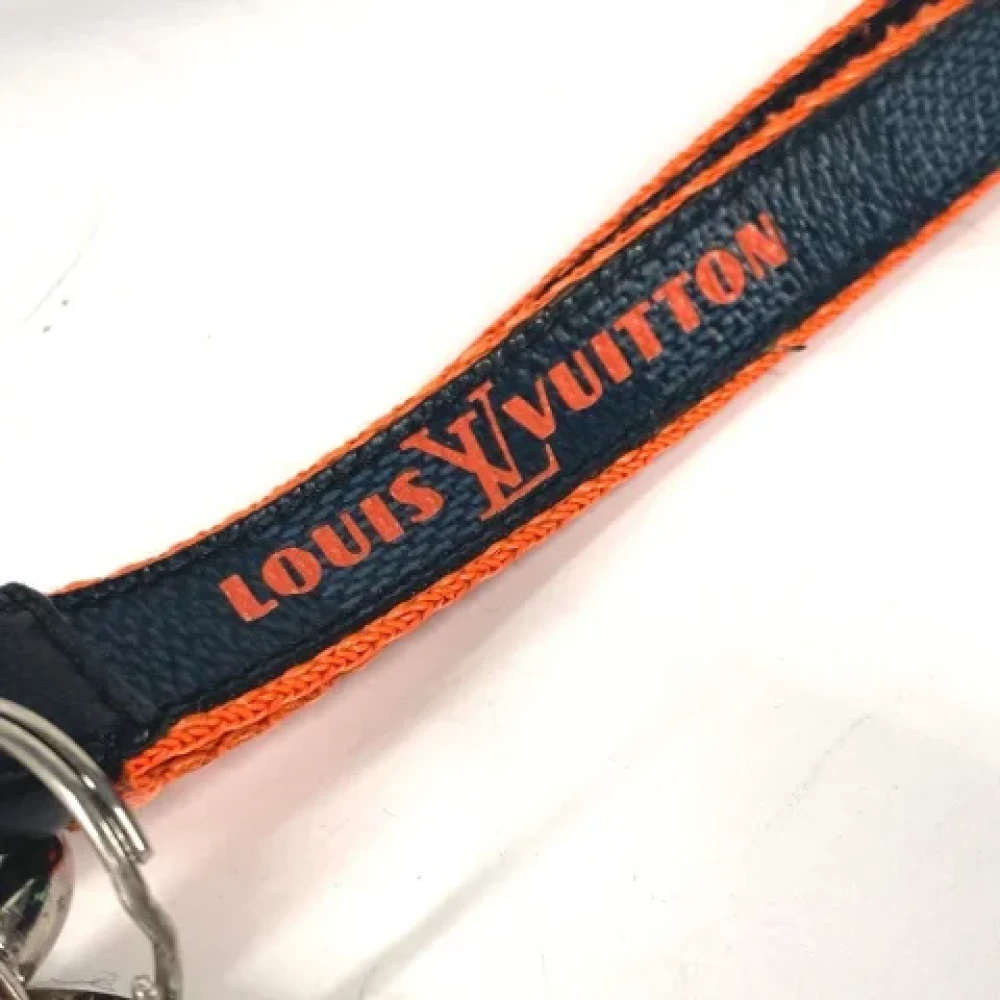 Louis Vuitton Vintage Pre-owned Canvas key-holders Blue Dames