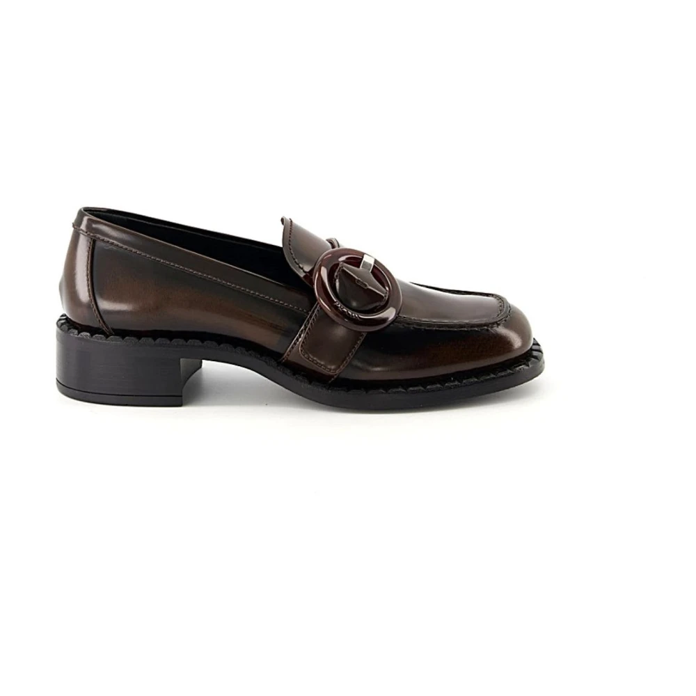 Prada Women's Brown Scarpa - Loafers - 7 Uk - Shoes