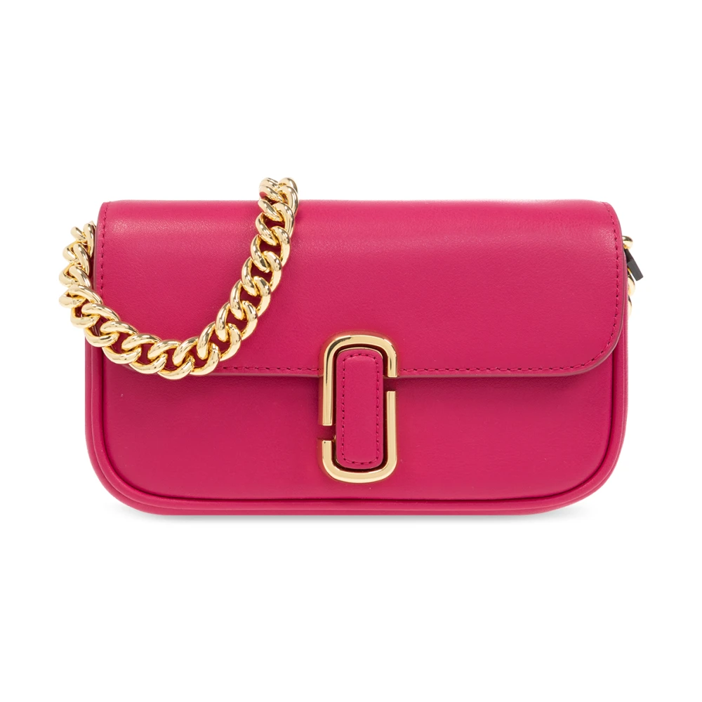 Marc Jacobs Shoppers The J Marc Mini Lipstick Pink Bag in poeder roze