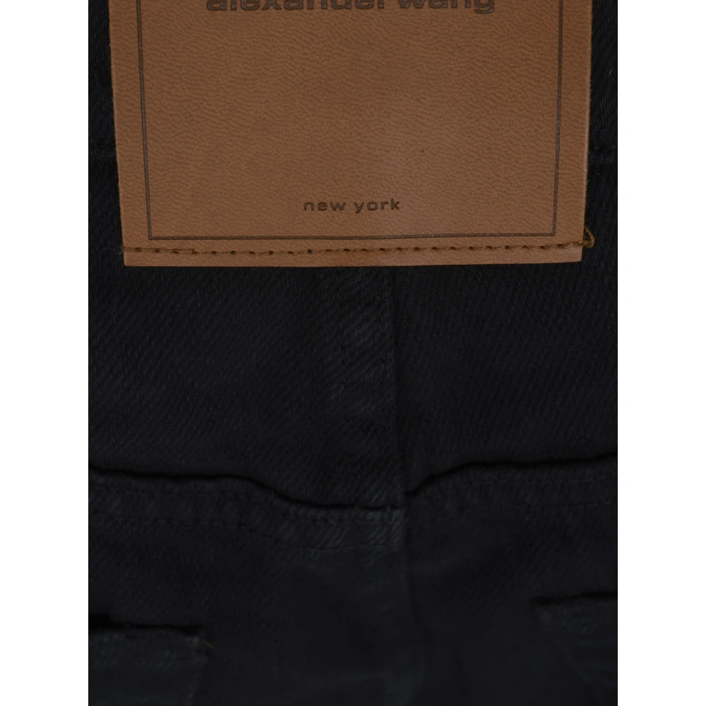 alexander wang Cargo Pocket Low Rise Jeans Black Dames