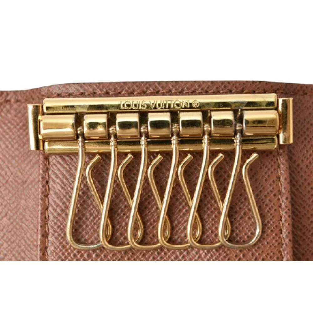 Louis Vuitton Vintage Pre-owned Canvas key-holders Brown Dames