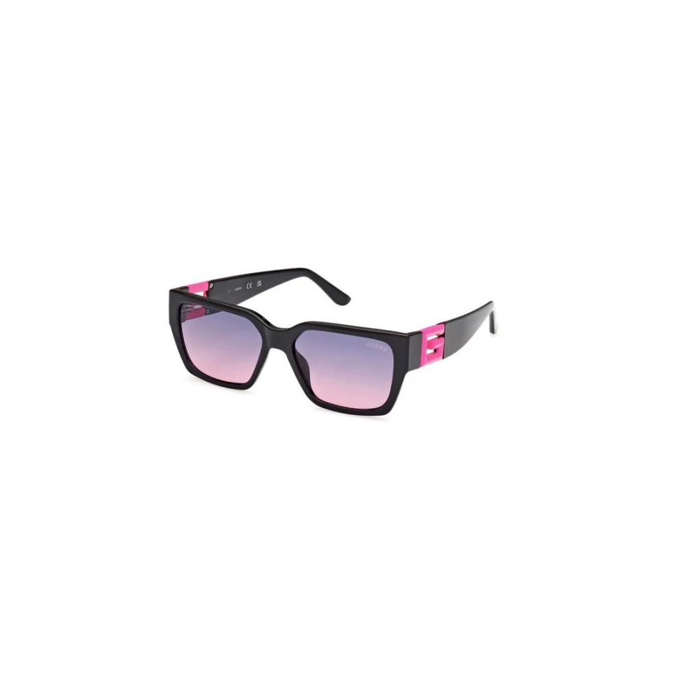Guess Unisex Pink/Bordeaux Gradient Sunglasses