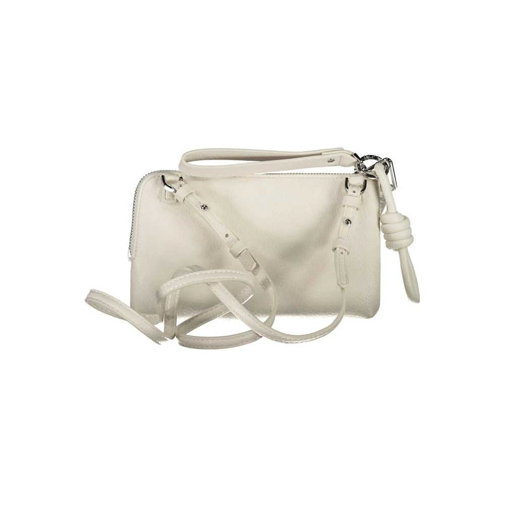 Desigual Verstelbare schoudertas met contrastdetails White Dames