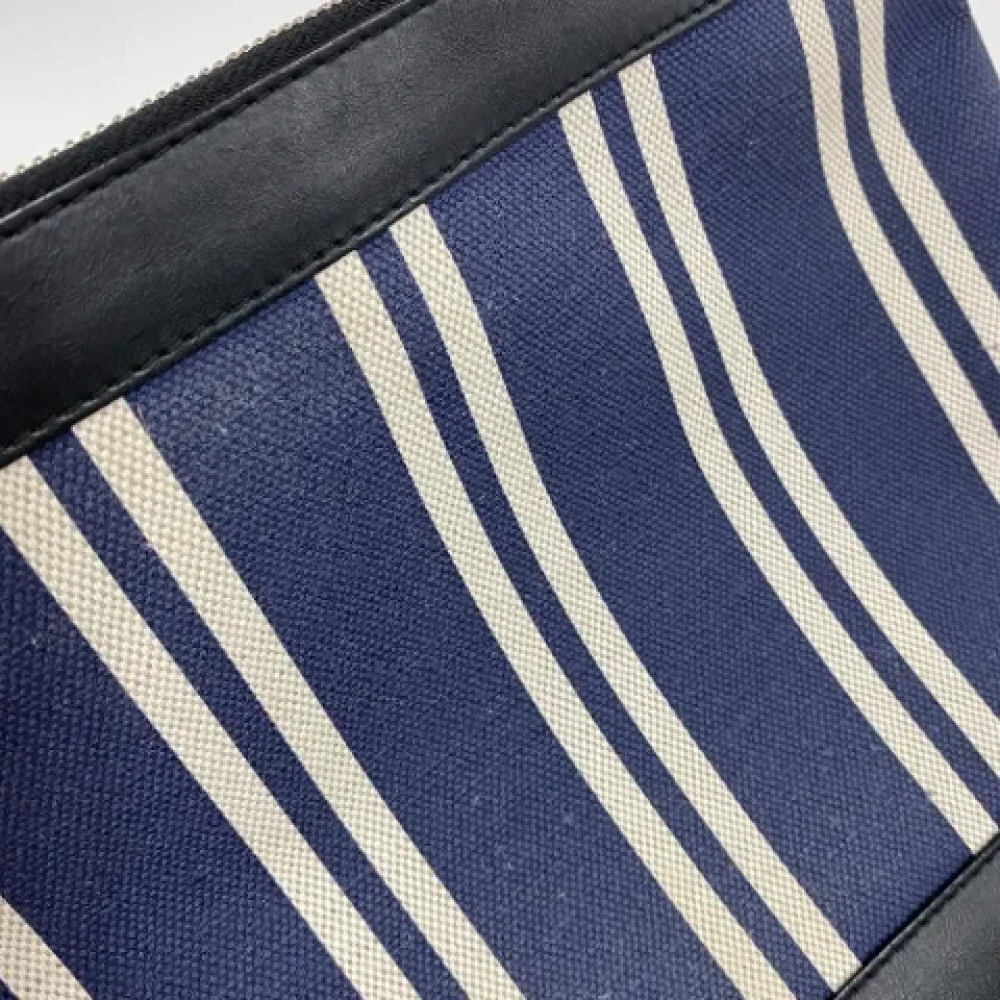 Balenciaga Vintage Pre-owned Fabric clutches Blue Dames