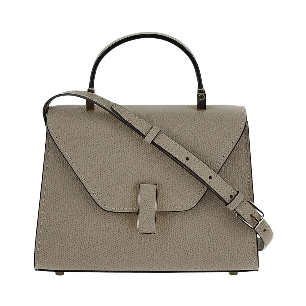 Valextra Leren Micro Tas Beige Dames