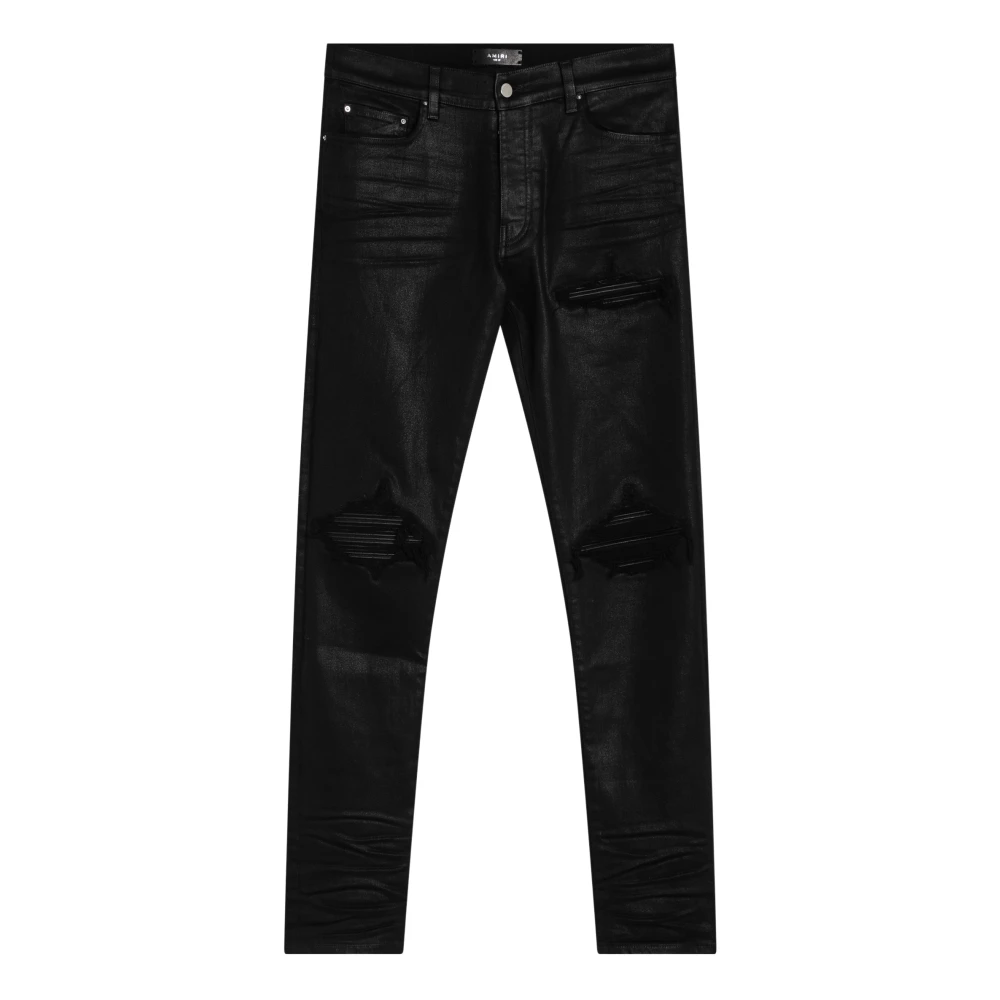 Amiri Regular Fit Denim Jeans Black Heren