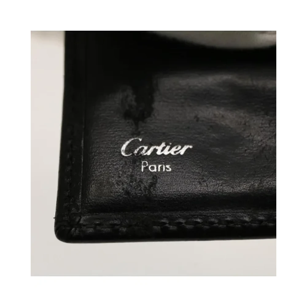 Cartier Vintage Pre-owned Leather home-office Black Dames