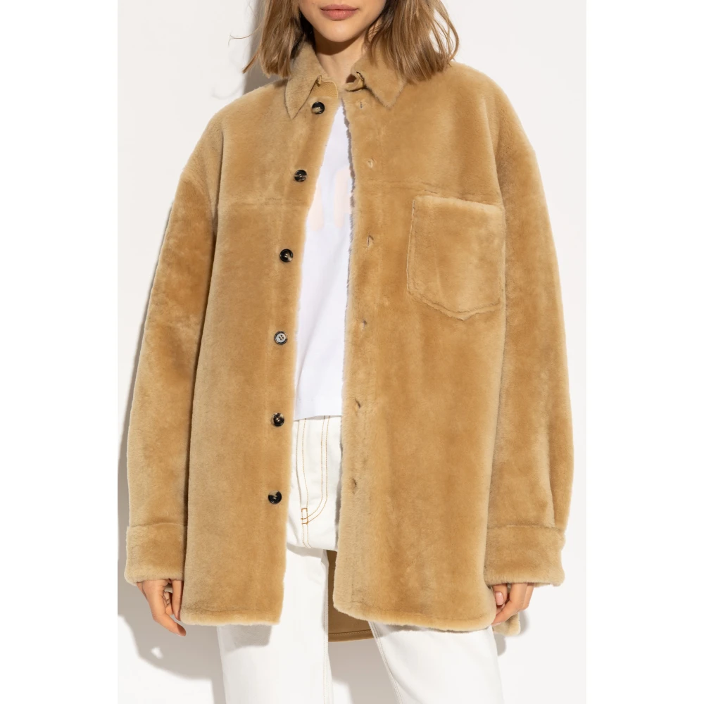 Marni Omkeerbaar overhemd Beige Dames