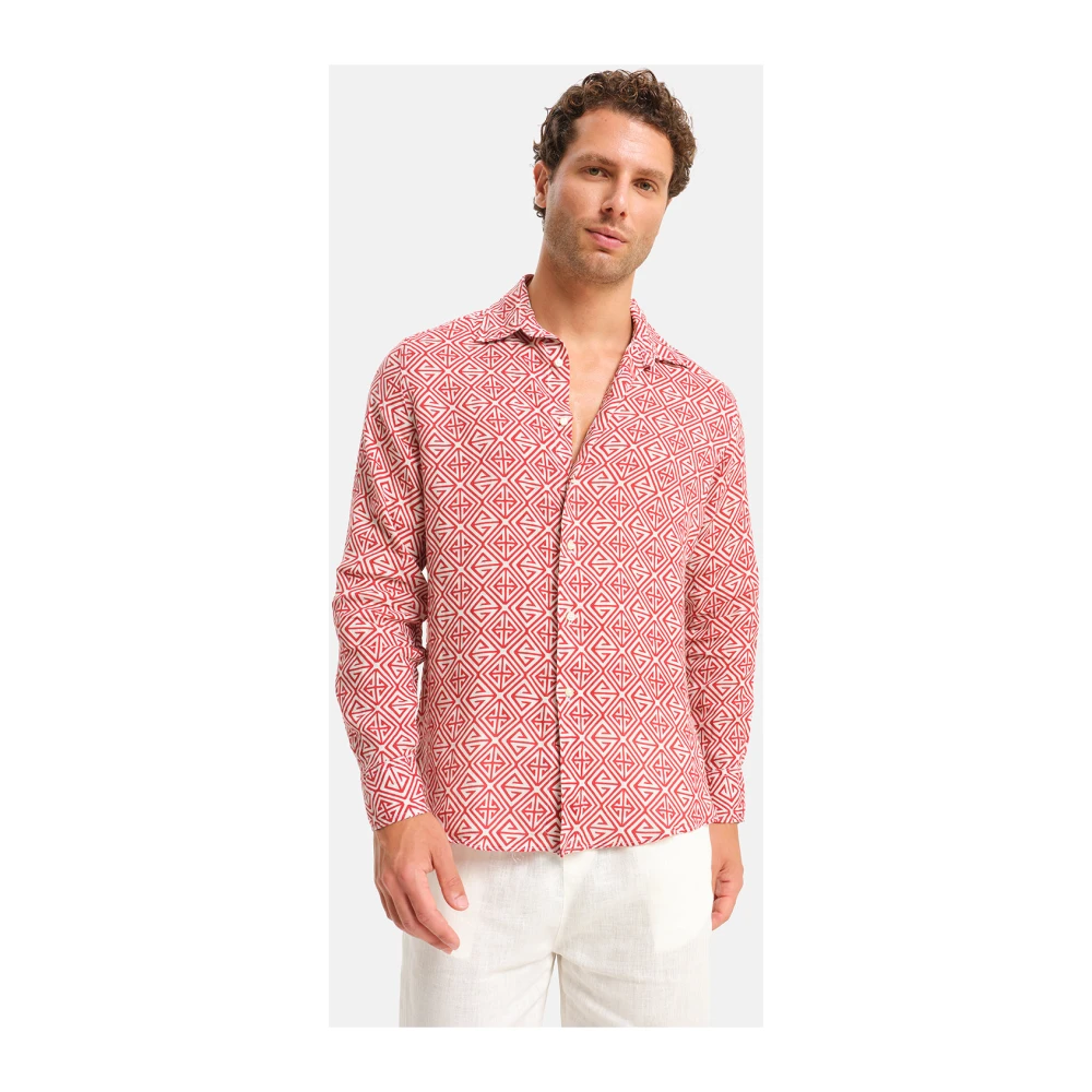 Peninsula Casual Shirts Multicolor Heren