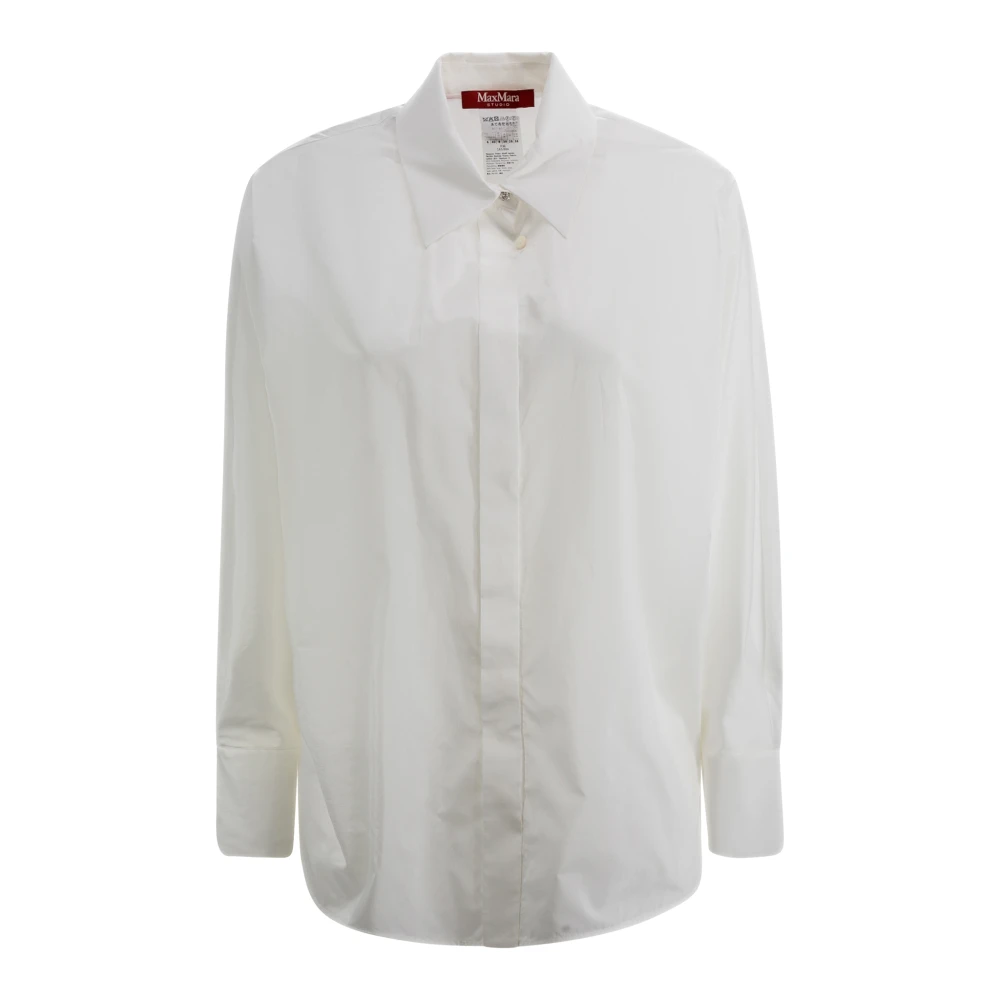 Max Mara Studio Witte Shirt voor Vrouwen White Dames