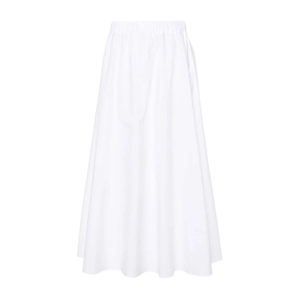 P.a.r.o.s.h. Midi Skirts White Dames