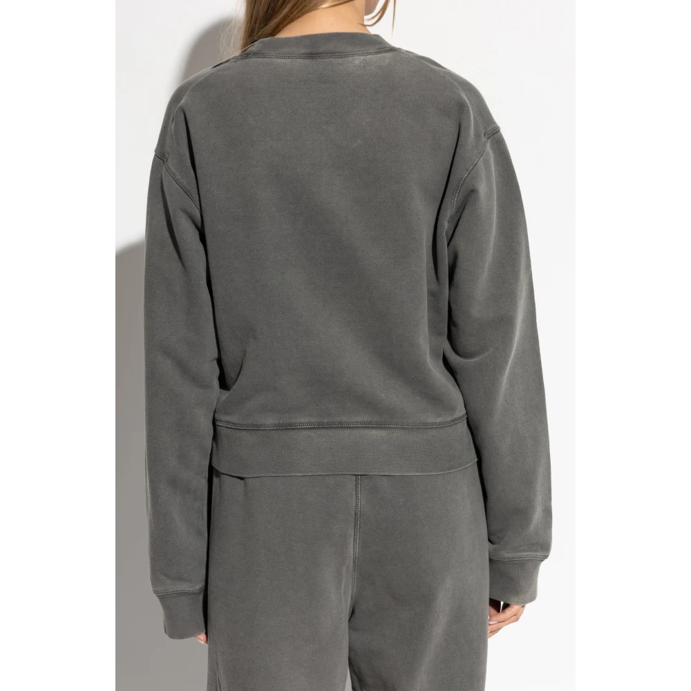 Dsquared2 Sweatshirt met een vintage effect Gray Dames