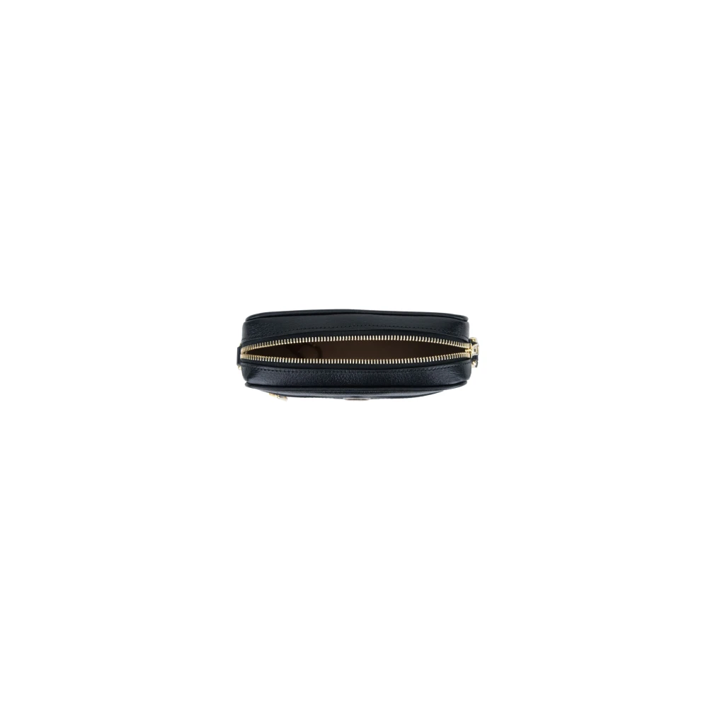 Gucci Stijlvolle leren schoudertas voor dames Black Dames