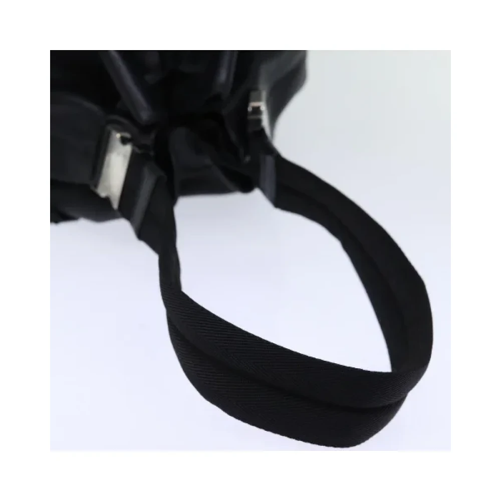 Prada Vintage Pre-owned Leather prada-bags Black Dames