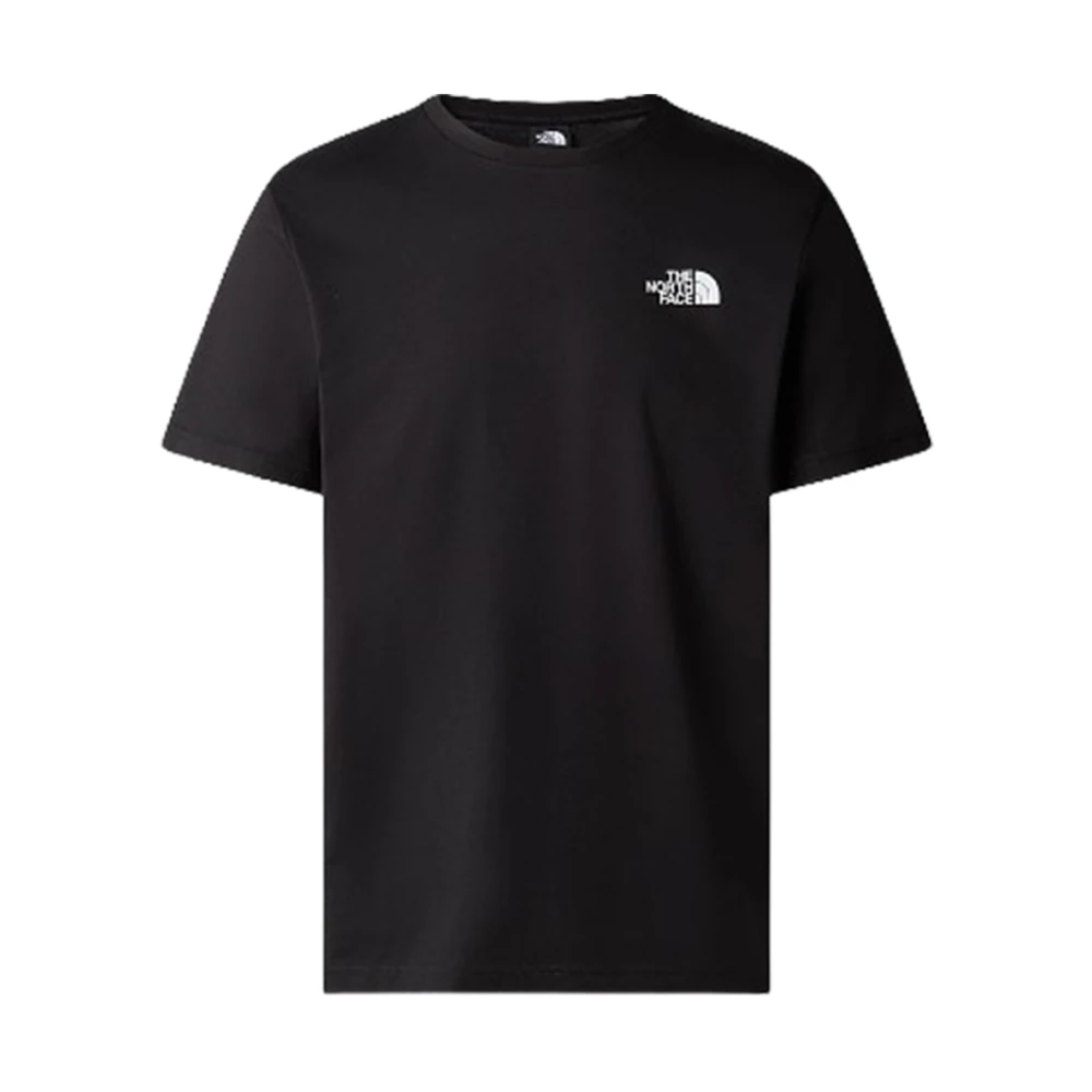 The North Face Redbox Korte Mouw T-shirt voor Mannen Black Heren