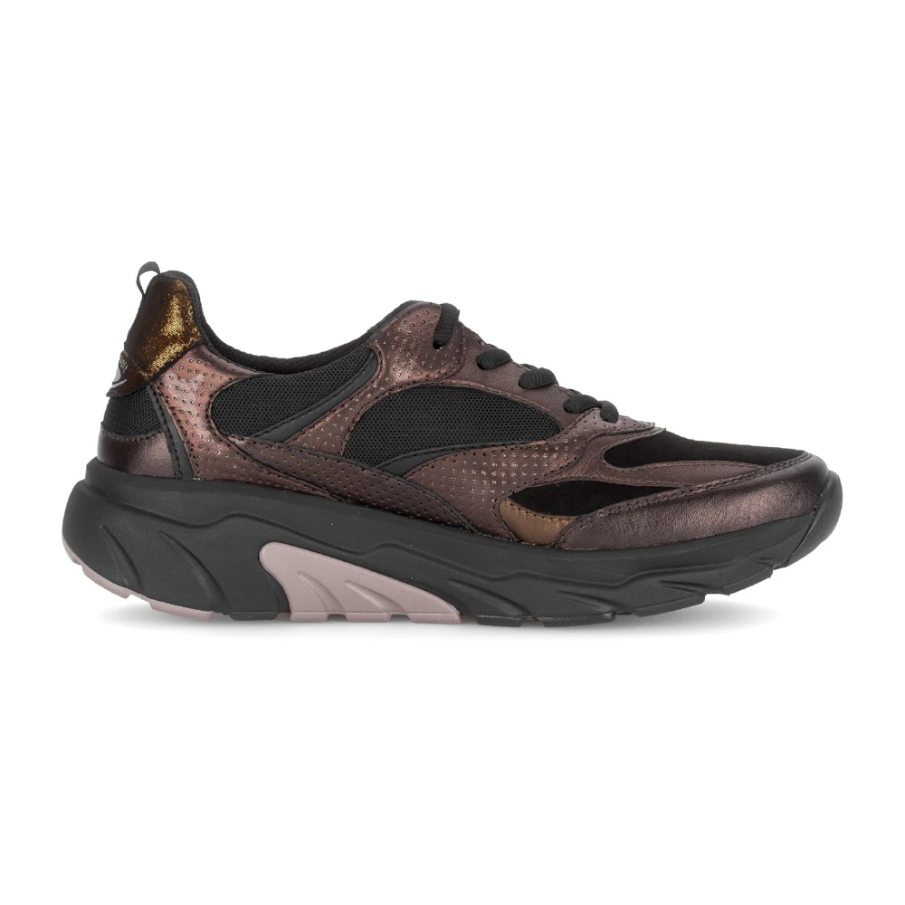 Gabor Wandelende Rollende Sneaker Mix Dames Schoenen Veelkleurig Multicolor