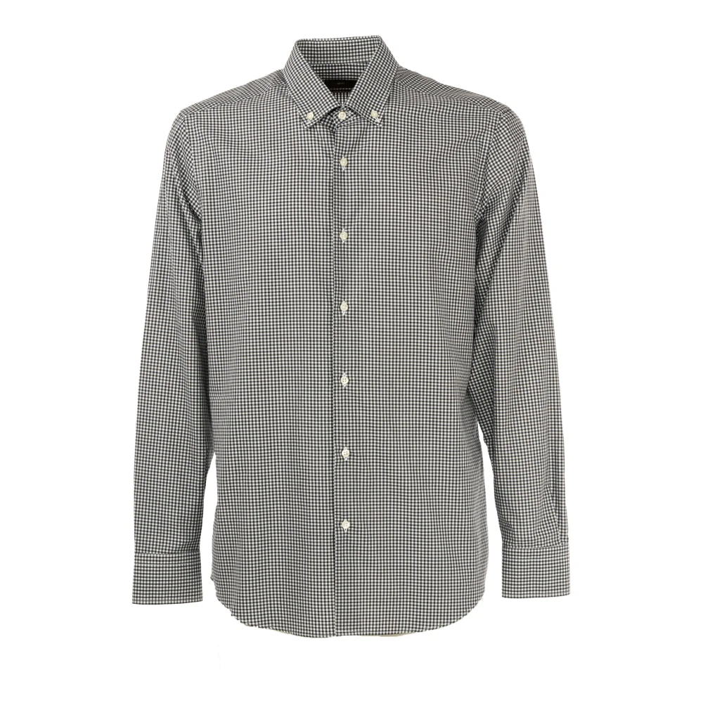 Liu Jo Slim Button Down Overhemd Black Heren