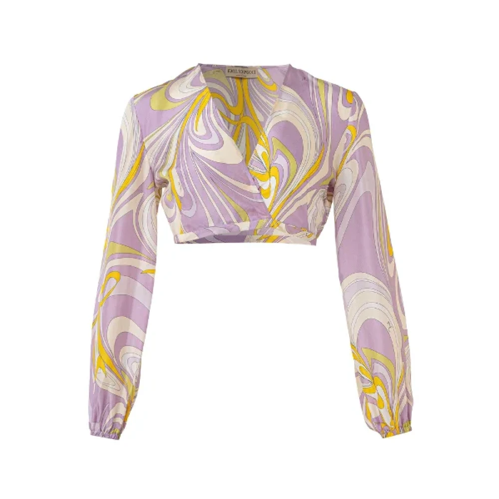 Emilio Pucci Pre-owned Fabric tops Multicolor Dames