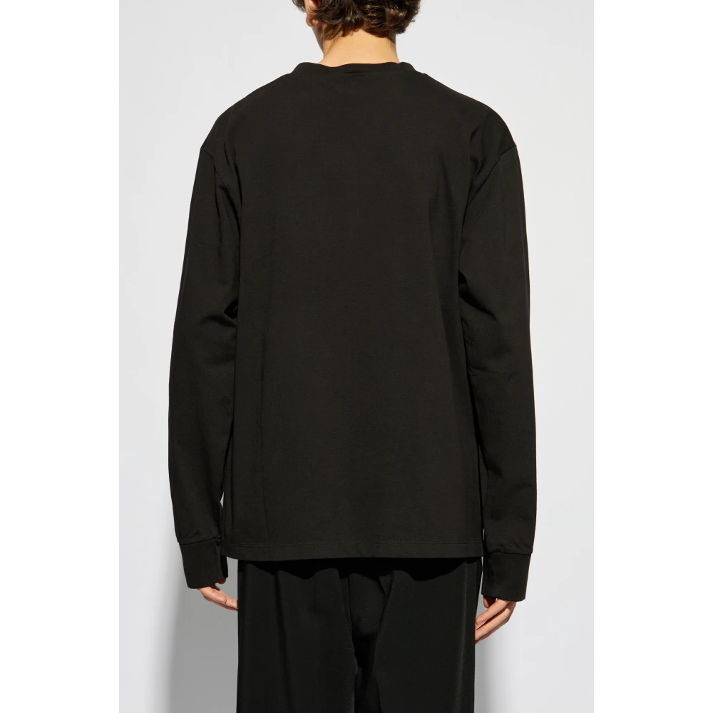 Dsquared2 Lange mouwen T-shirt Black Heren