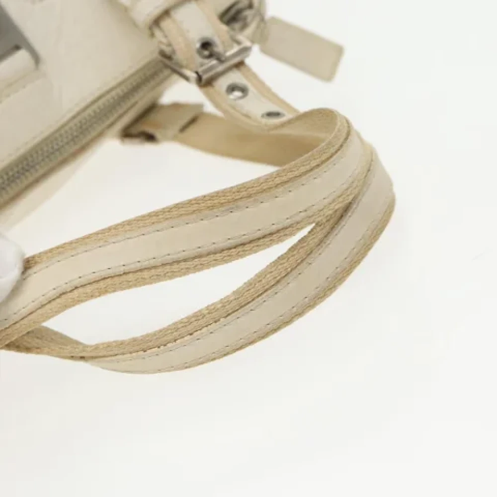 Dior Vintage Pre-owned Canvas dior-bags Beige Dames
