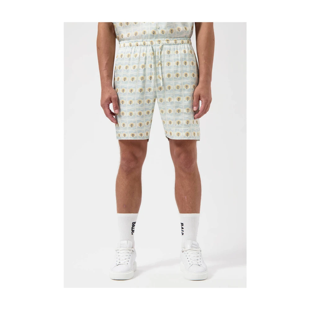 Balr. Korte Stijlvolle Shorts Beige Heren