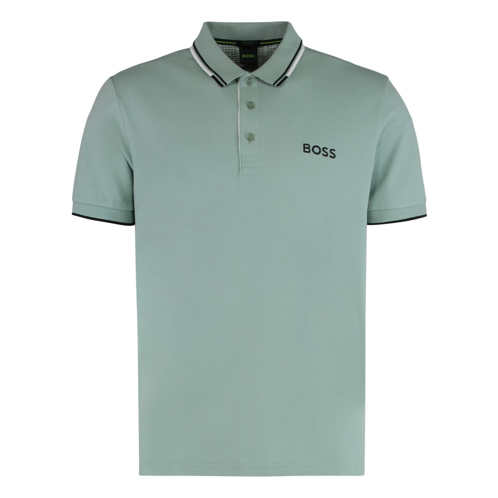 Hugo Men's Green Polo Shirts, Xs, Polo Paddy