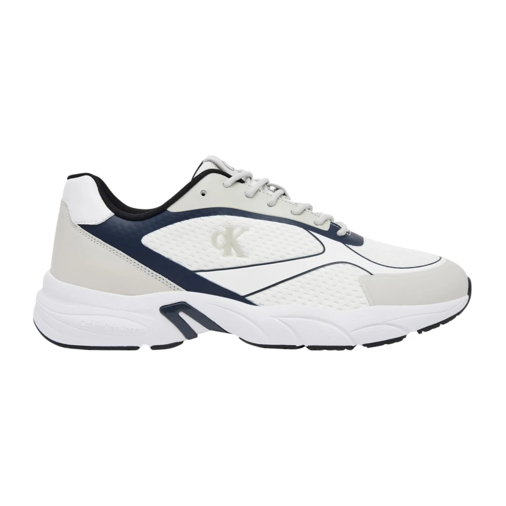 Calvin Klein Men's Multicolor Sneakers, 9 Uk, Stylish Trainers For Everyday Wear