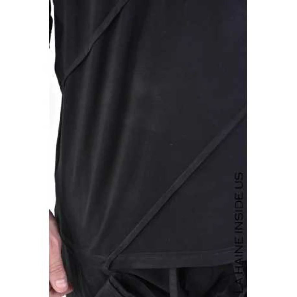La Haine Inside Us Zwarte Bamboe T-shirt Korte Mouwen Zak Black Heren