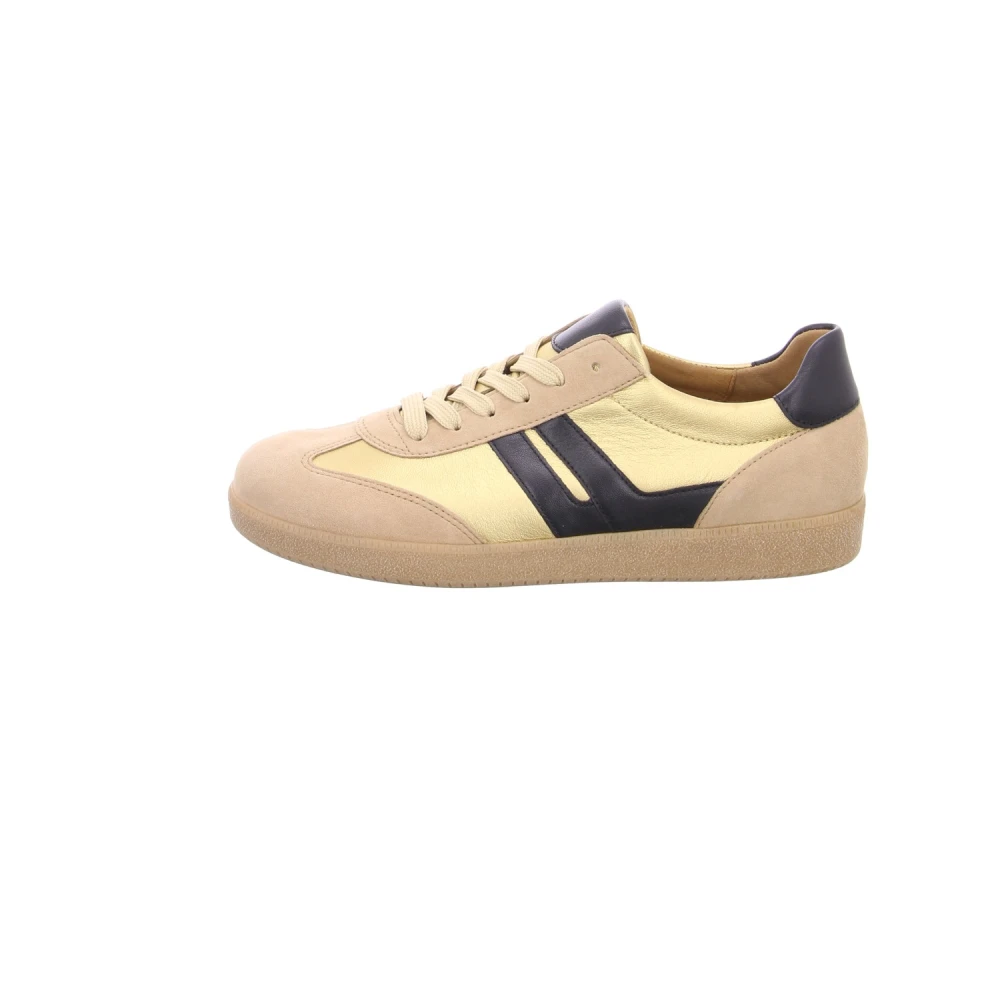 Gabor Casual Vetersneaker Dames Schoenen Beige
