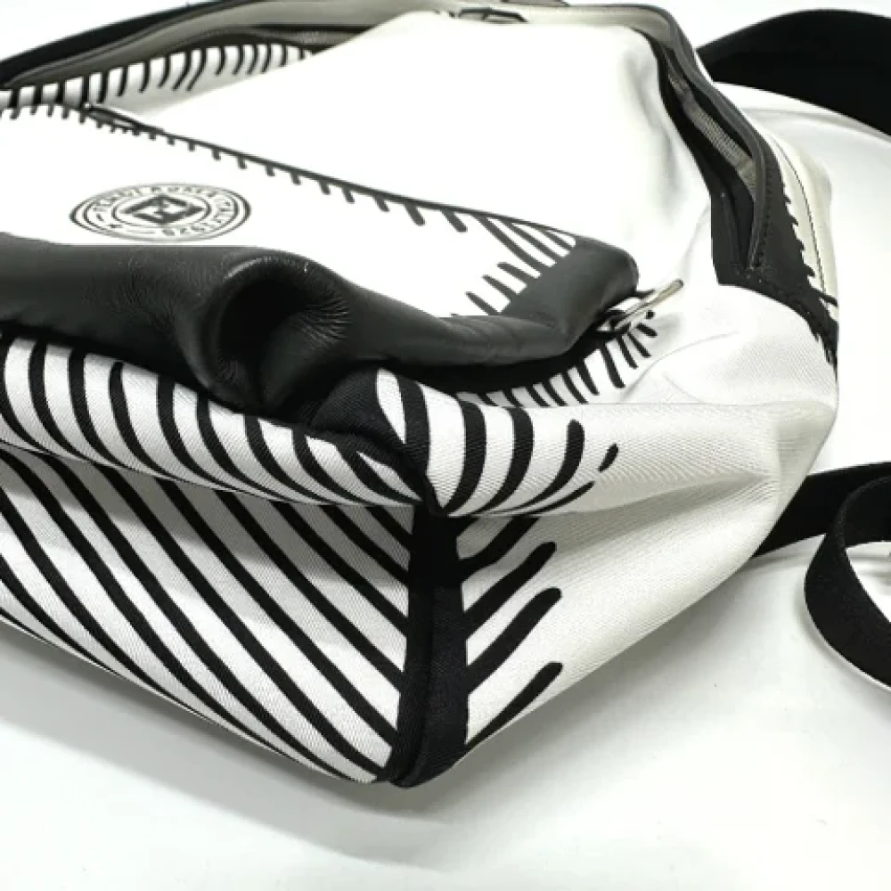 Fendi Vintage Pre-owned Canvas fendi-bags White Heren