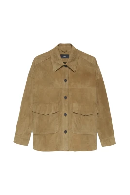 Kaylee Suede Overshirt