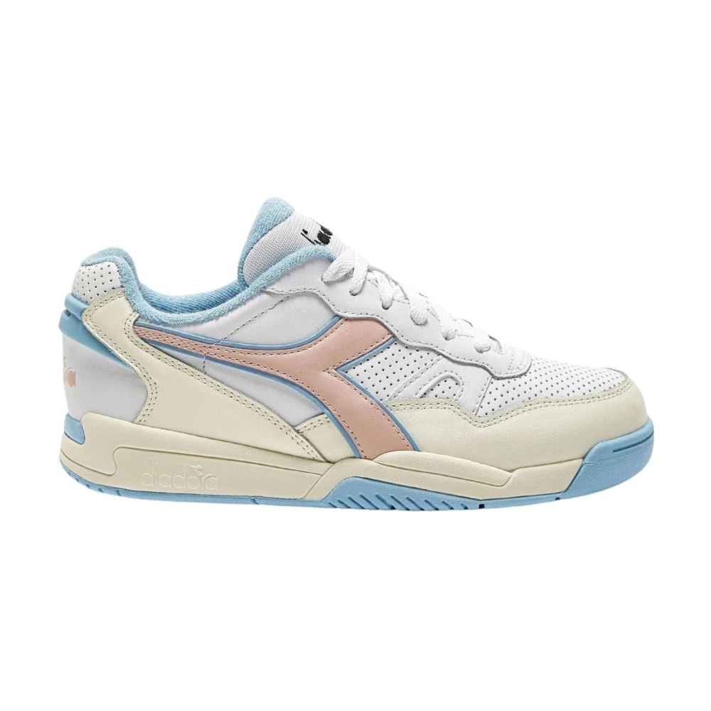 Diadora Women's White Sneakers, 7 Uk, Winner Tennis Sneaker