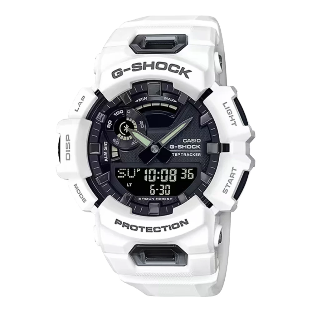 Casio Herren Bianco/Nero Smartwatch G-Shock "Gba-900", Weiß (Weiß, Schwarz, Weiß), Smartwatches, Smartwatch, Armbanduhr,,Bluetooth,Schrittzähler,Digital... - Bild 10