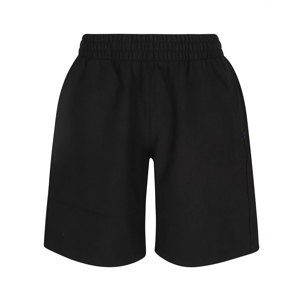 Burberry Zwarte broek met Sp24-Jer-For-Shorts Black Heren