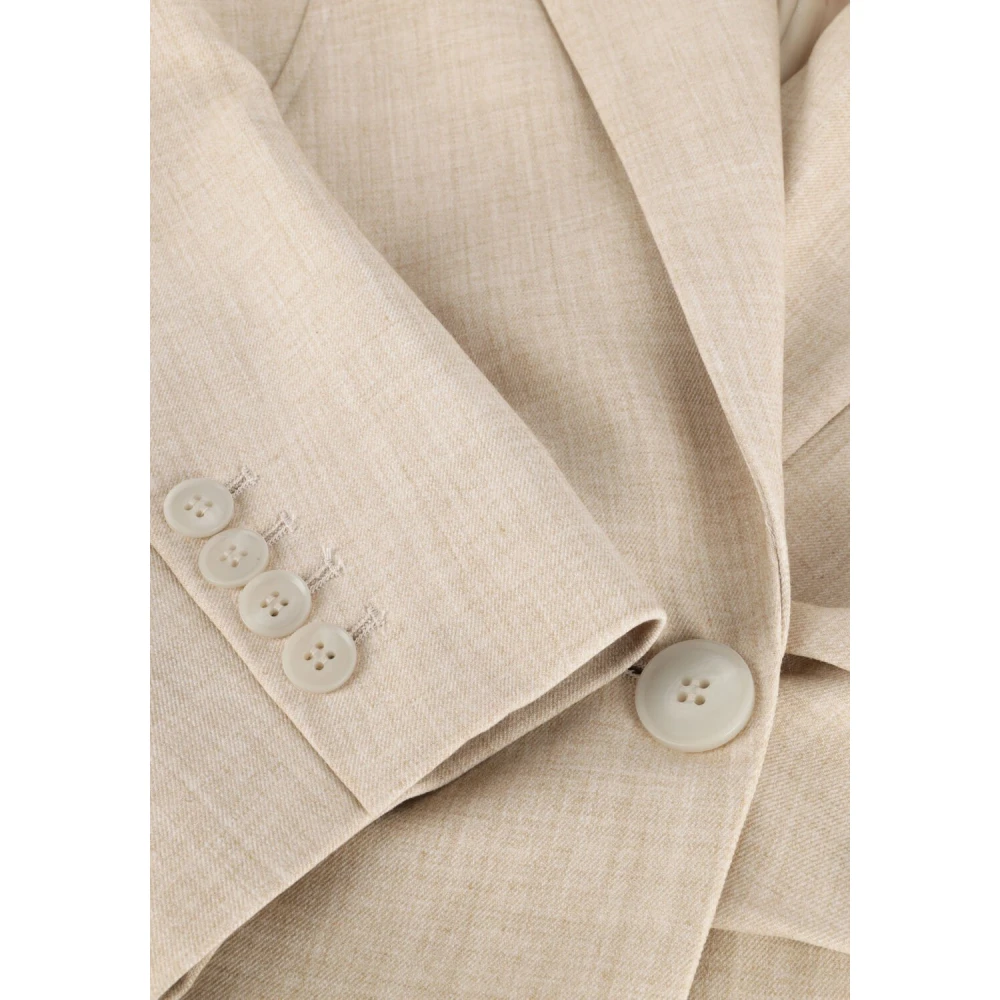 Gestuz Elegante Beige Blazer Jurk Beige Dames