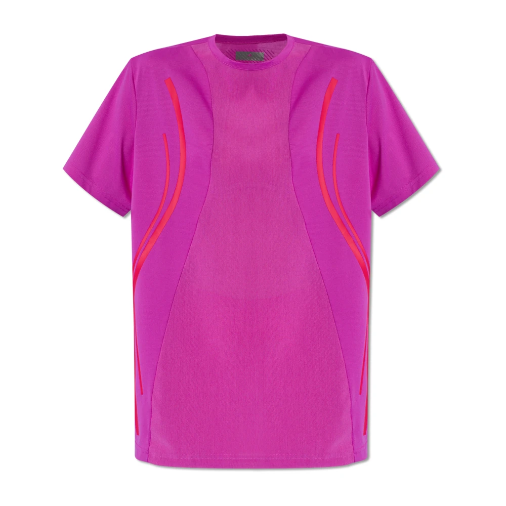 adidas by stella mccartney Trainings T-shirt met logo Purple Dames