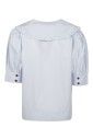 blue-short-sleeve-blouse-with-ruffles