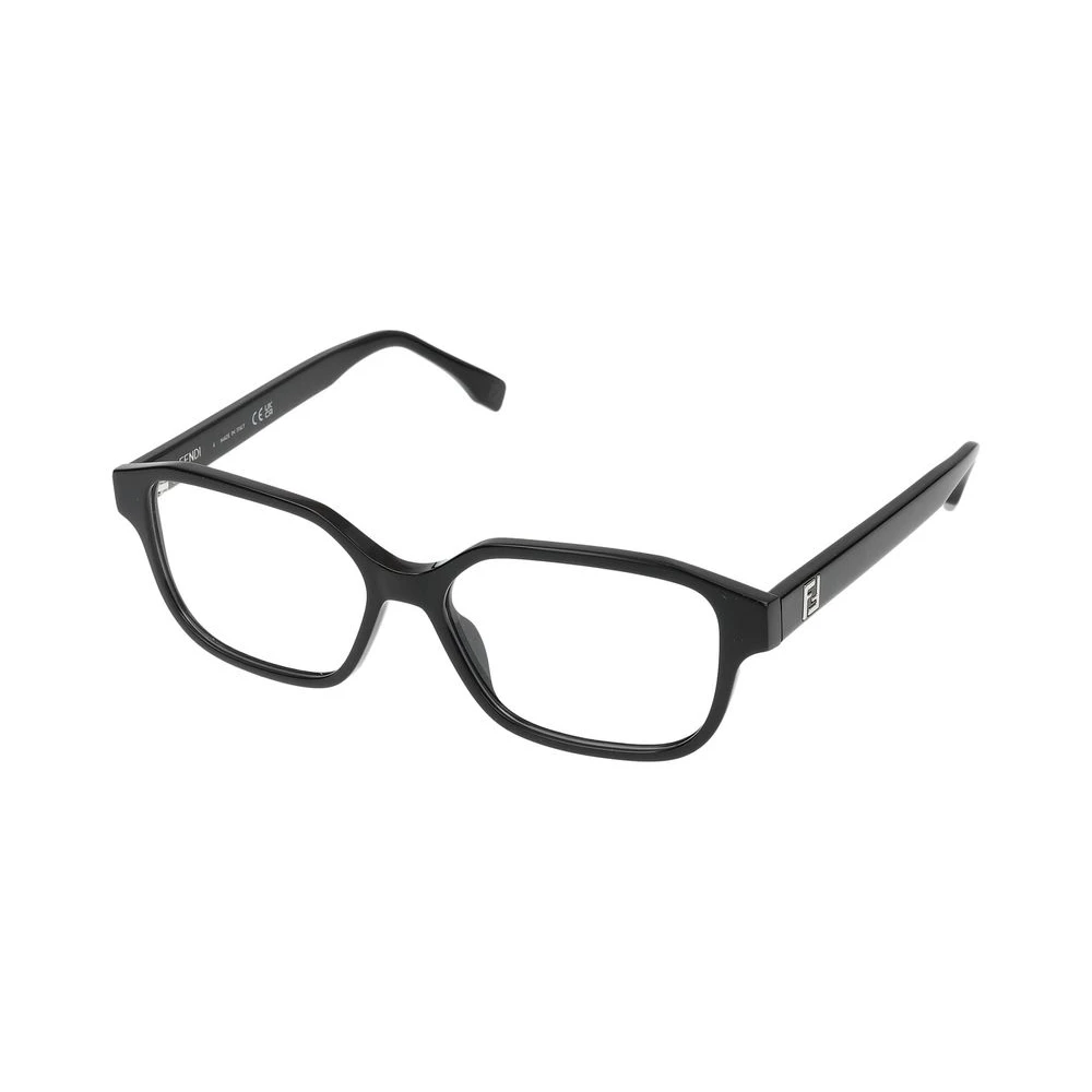 Fendi Unisex Black Glasses, 55 Mm, Ff Squared