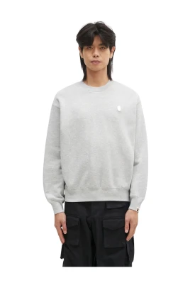 One Point Relaxed Fit Crewneck Sweatshirt