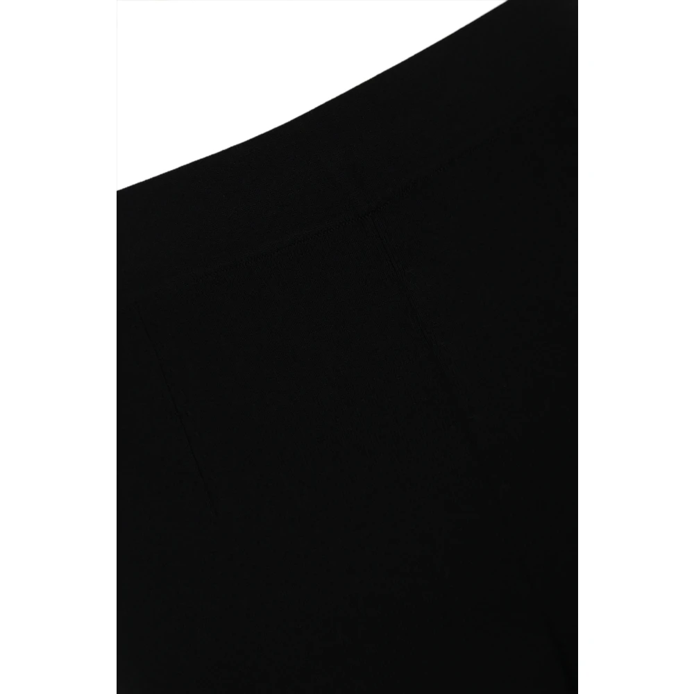 Max Mara Studio Zwarte Crop Broek Black Dames