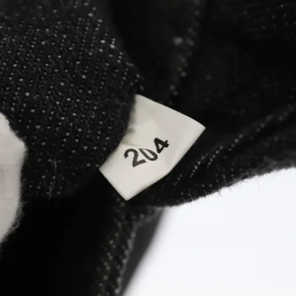 Prada Vintage Pre-owned Canvas handbags Black Dames
