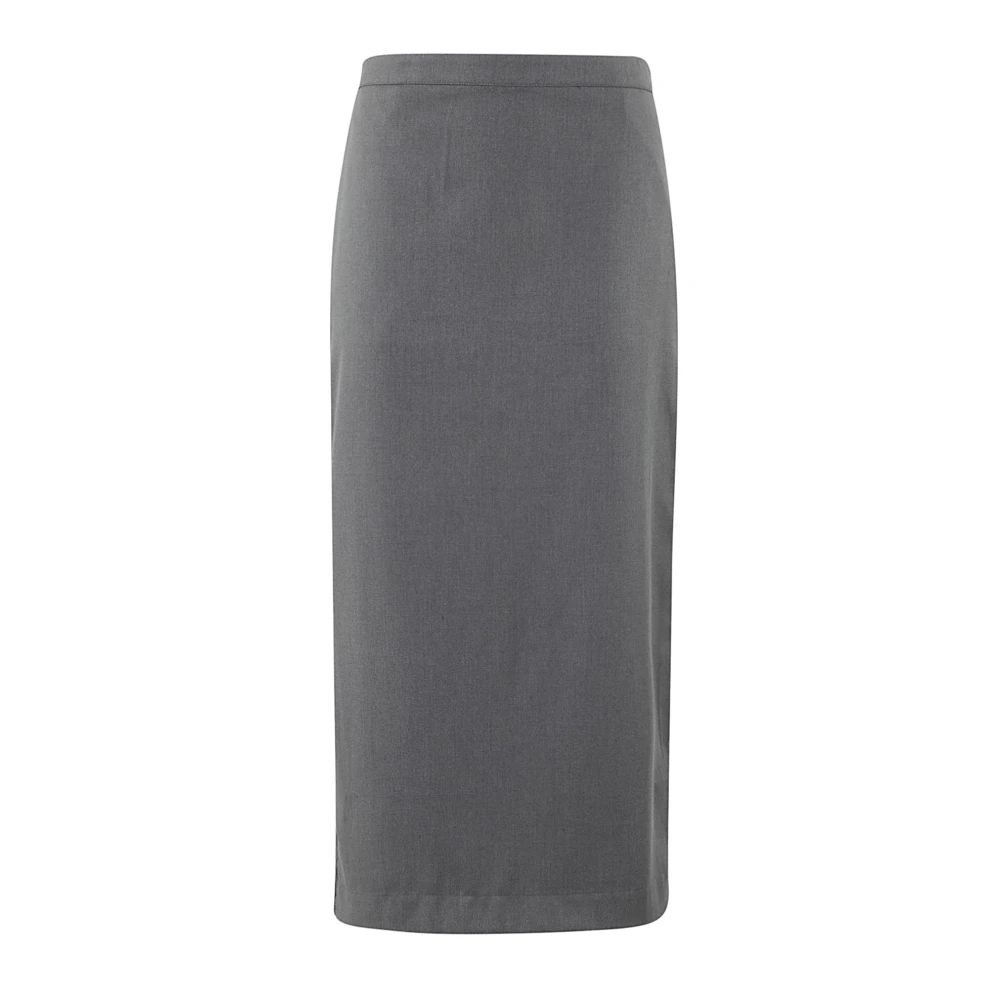 Remain Birger Christensen Elegante Midi Suiting Jurk Gray Dames
